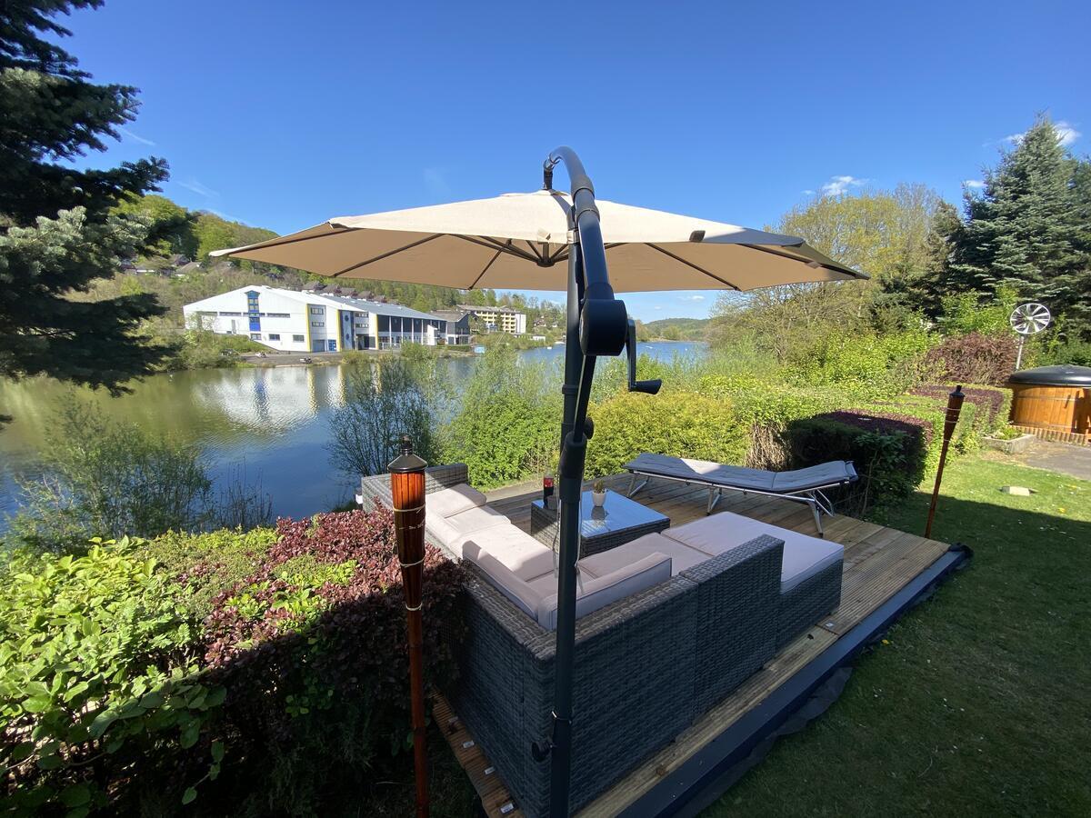 Sea Office - Modernes Ferienhaus Mit Tollem Seeblick Kirchheim  Eksteriør bilde